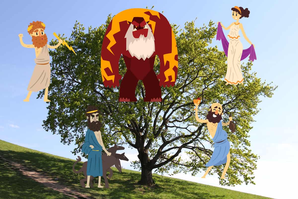 Greek Gods Family Tree