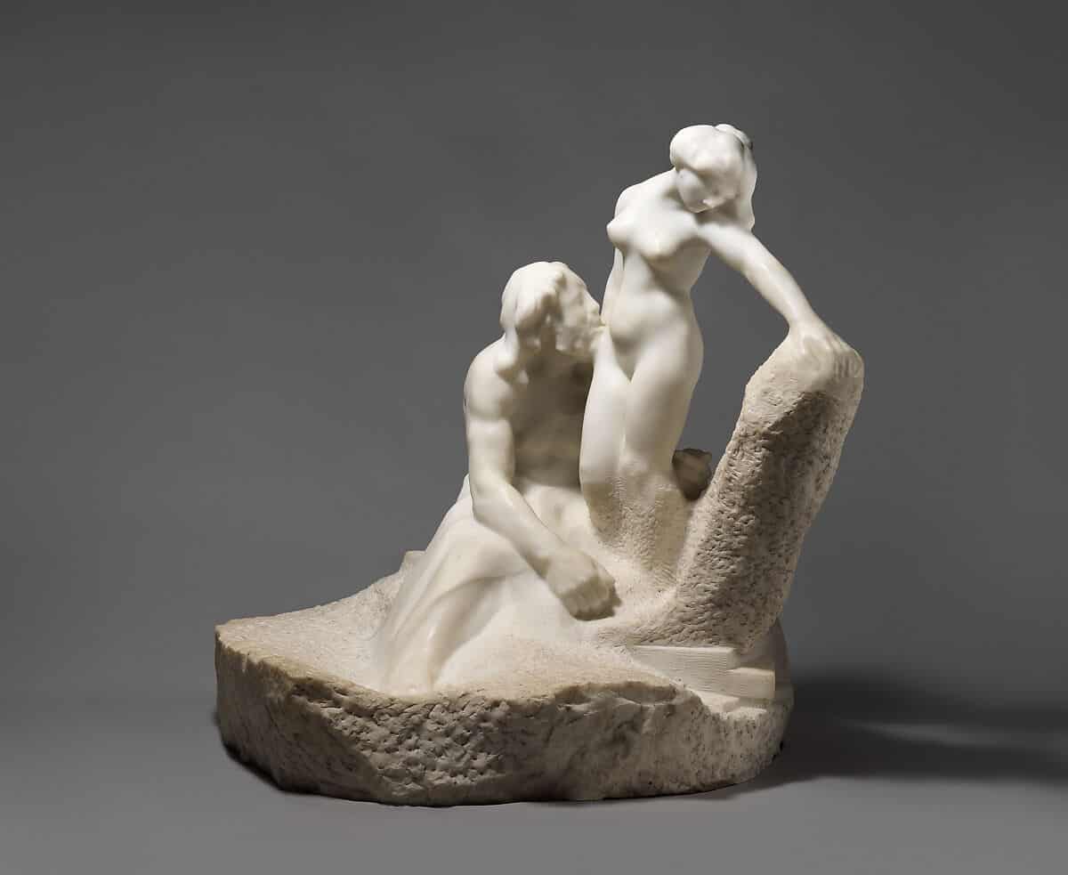 Auguste Rodin’s Pygmalion and Galatea sculpture