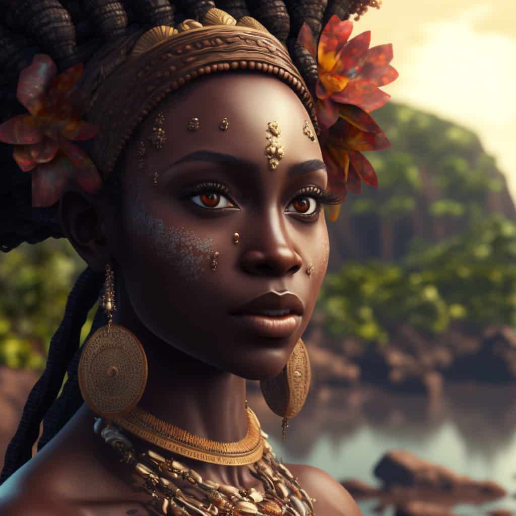 Oshun African goddess