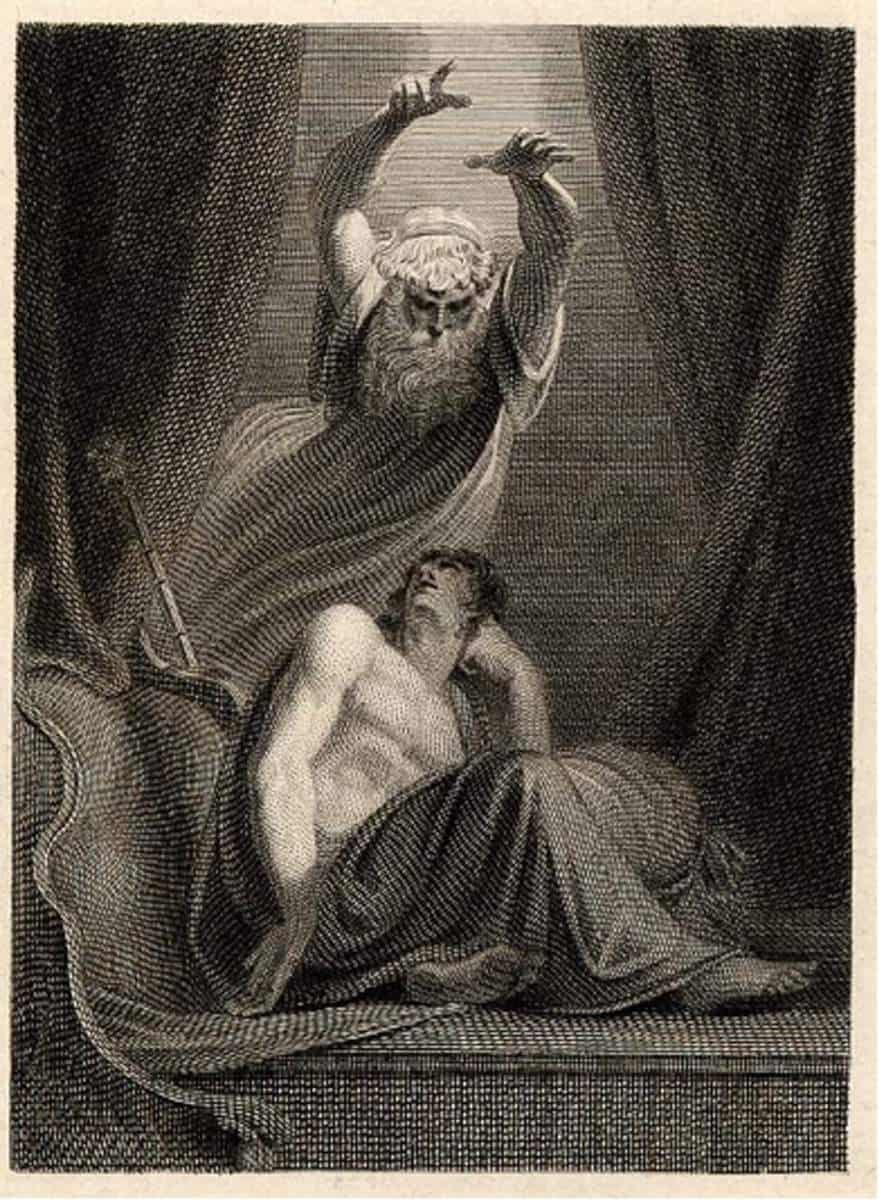 Nestor Appearing in a Dream to Agamemnon