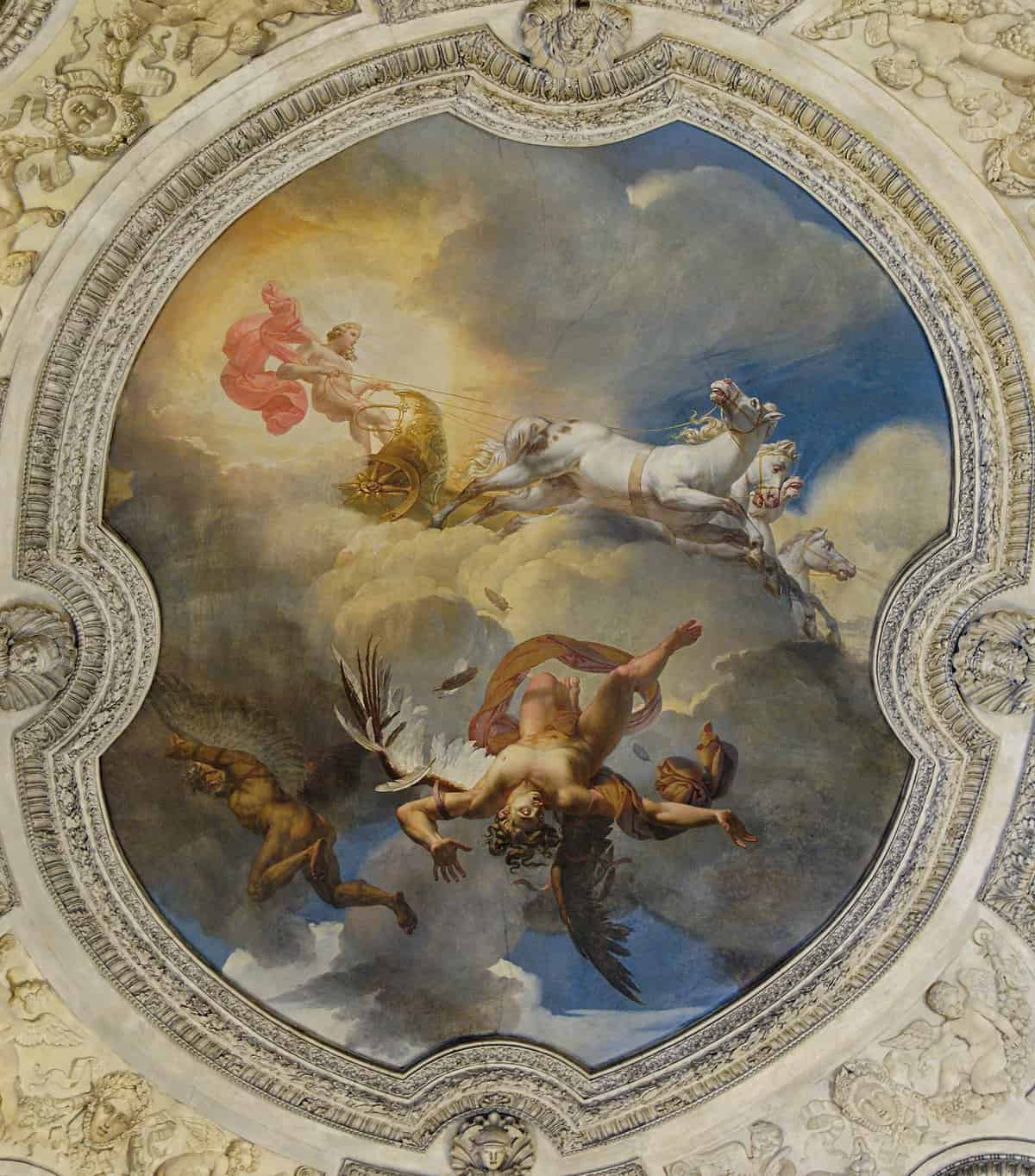 The Sun, or the Fall of Icarus by Merry-Joseph Blondel