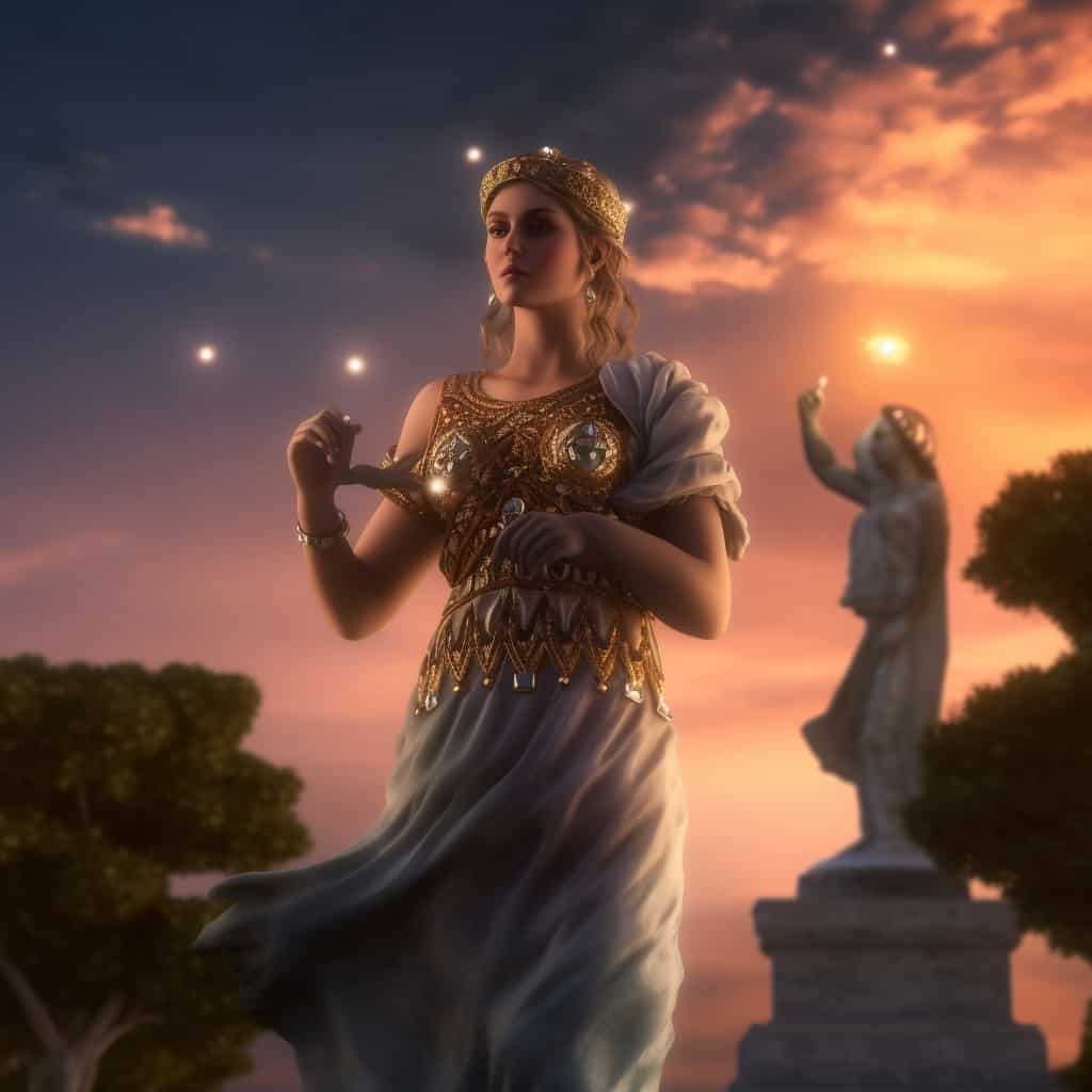 Aurora as the Goddess of Dawn