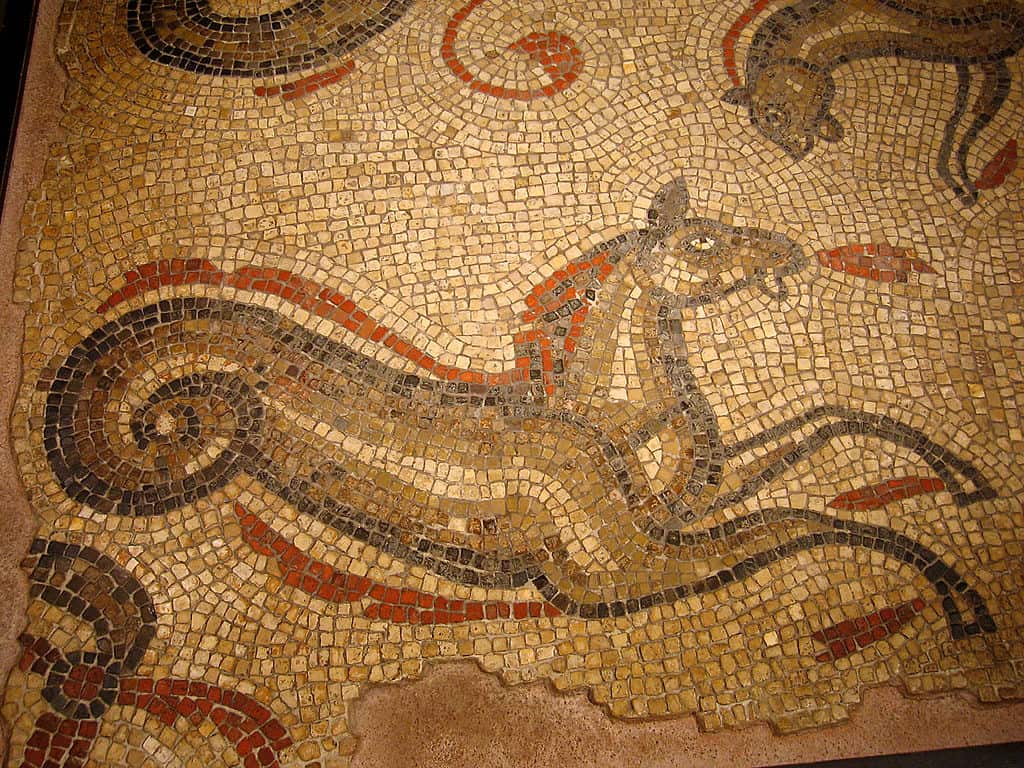 Sea Horse Mosaic